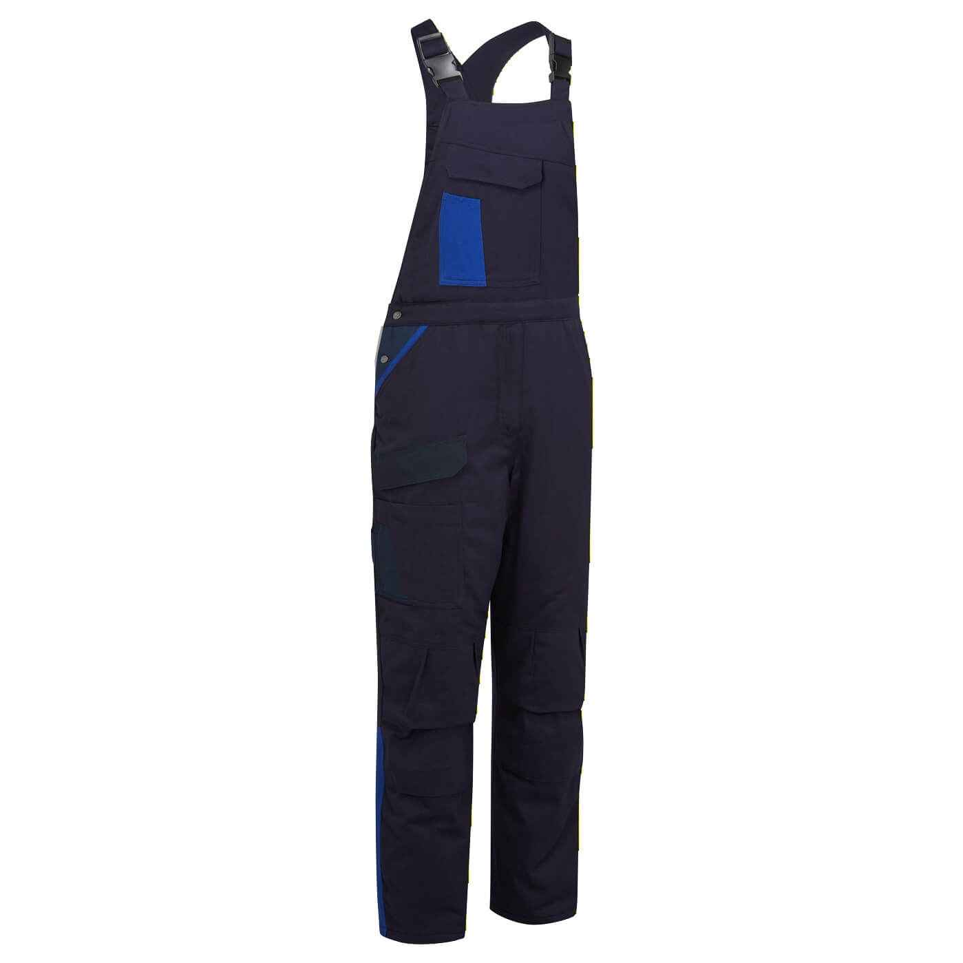 WX1 zweifarbige wattierte Baumwoll - Latzhose