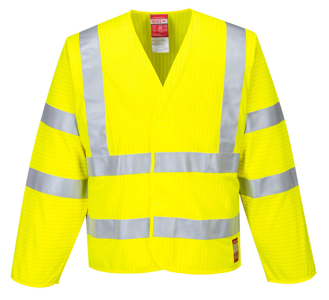 Bizflame Hi-Vis FR Weste Langarm