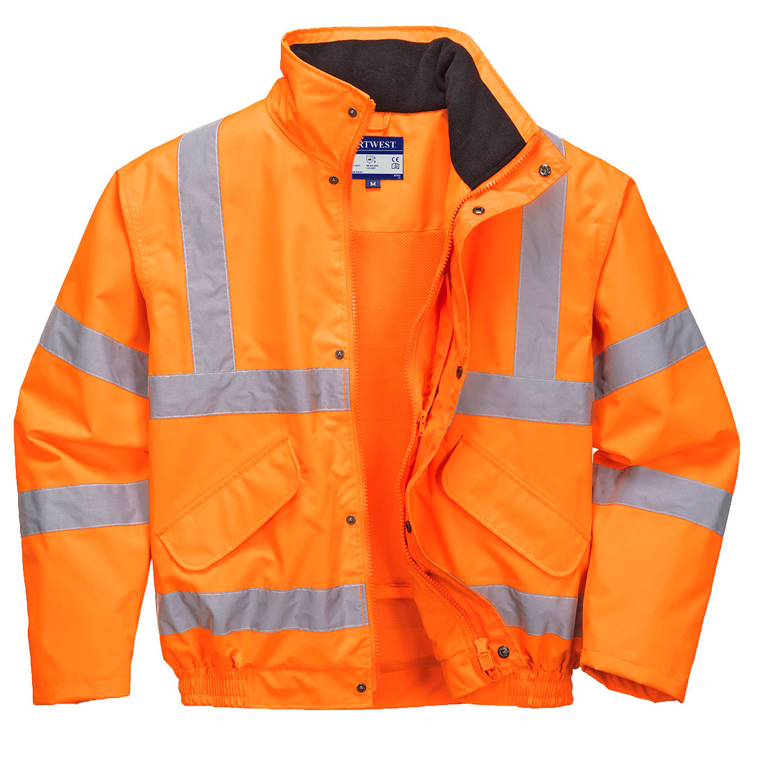 Hi-Vis Regen Pilotjacke atmungsaktiv