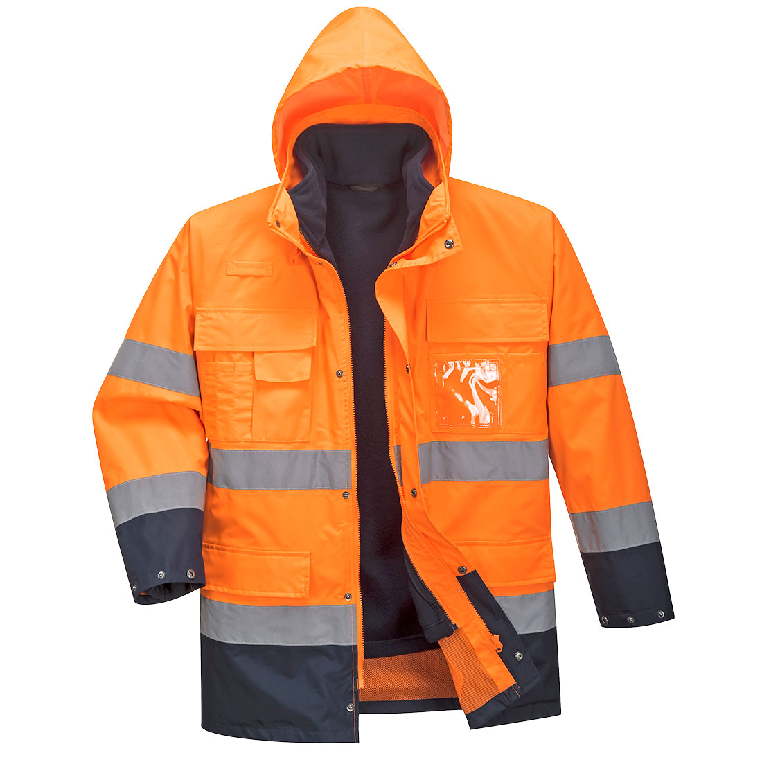 Hi-Vis 3-in-1 Kontrast Lite Jacke
